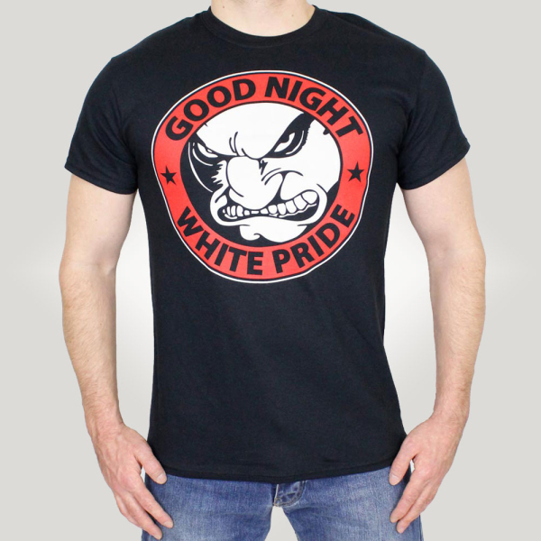 T-Shirt Good Night White Pride Black